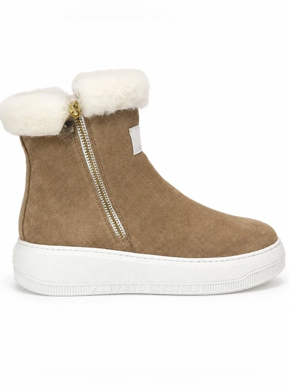 Alberto Ciccioli tan suede